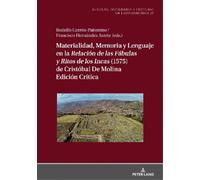 Materialidad, memoria y lenguaje en la Relación de las Fábula (Copertina rigida)