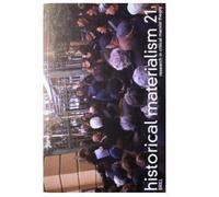 Materialismo storico Volume 21 Numero 1 2013 - NUOVO autore sconosciuto 2013
