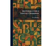 Materials for a Santali Grammar