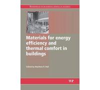 Materials for Energy Efficiency and Thermal Comfort in Buildings -WOODHEAD,2016