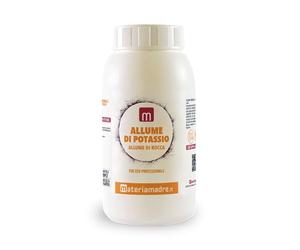 Materiamadre 1Kg Allume Di Rocca - Solfato Doppio Di Alluminio E Potassio - Indurente - Antibatterico - Ignifugo - Mordente - Fissativo Per Colore