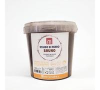Materiamadre Pigmenti e ossidi per tinture, puri, alta qualità - Barattolo 1 kg (Ossido di ferro bruno)