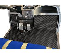 Matericuo Copertura completa su misura per Yamaha Adventurer (2007-2017), G29, YDR, & Drive (Gen1) solo modelli in gomma per carrello da golf, grigio