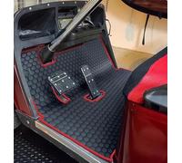 Matericuo Tappetino per carrello da golf, copertura completa, su misura per EZGO TXT/S4, adatto solo per EZGO TXT (1996+), EX1 (2020), Valor, Cushman Workhorse & Express S4 (2012-2020)