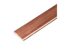 materie prime di rame piatto, Barra di rame for penna for saldatura a punti Supporto for palo lampada e galvanica da 0,8 mm a 4 fai te(3x60x500mm)