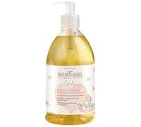 Baby Bagno e Shampoo Delicato ai Fiori di Lino da 500ml per Pelle e Capelli Delicati e Sensibili, Maternatura