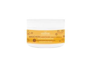 Maternatura, Maschera Capelli Secchi Nutriente ai Semi di Girasole, Trattamento Capelli Danneggiati ad Azione Idratante, Bio Beauty Routine Cute e Capelli Secchi, Made in Italy - 200 ml