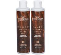 MaterNatura Shampoo Castano Caldo Caffè 2x250 ml Shampoo