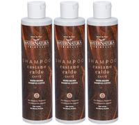 MaterNatura Shampoo Castano Caldo Caffè 3x250 ml Shampoo