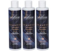 MaterNatura Shampoo Castano Freddo Gelso 3x250 ml Shampoo