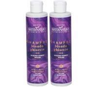 MaterNatura Shampoo Tonalizzante Capelli Biondo Ghiaccio all'Iris 2x25
