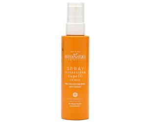 Maternatura, Spray Protettivo Capelli alla Papaya e Mango, Latte Spray con Filtri UV Termoprotettore Capelli da Sole, Vento, Sale e Cloro, Beauty Routine Capelli al Mare, Made in Italy - 150 ml