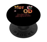 Maternità Alcuni giorni lo faccio rock Siamo Rockin PopSockets PopGrip Adesivo