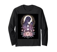 maternità Cosmica Starry Embrace Rose Bloom Maglia a Manica