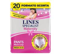 Maternity Mutandine Assorbenti Lines Maternity Post Parto con Supporto Dell