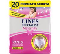 Maternity, Mutandine Assorbenti Lines Maternity Post Parto, Con Supporto Dell'Ad