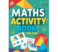Math activity book for children | maths exercises at home | primary and secondary school | age 4 to 12 years