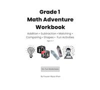 Math Adventure Workbook: Fun Math Activities for Kindergarten & Grade 1