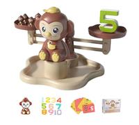 Math Balance Game - Fun Learning Aid, Kit di corrispondenza numerico, Balance degli animali | Coinking pratico con forme matematiche, parola longtail per l'istruzione precoce, attività i