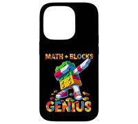 Math Blocks Genius Funny Blocks Bricks Lovers Master Builder Custodia per iPhone 14 Pro
