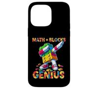 Math Blocks Genius Funny Blocks Bricks Lovers Master Builder Custodia per iPhone 14 Pro Max