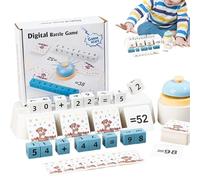 Math Blocks | Giocattoli Educativi Interattivi Per Imparare A Contare | Gioco da Tavolo Moltiplicazione per Bambini, Per Bambini Ragazzi Casa Viaggio Aula Prescolare Casa Compleanno Del Bambino Natale