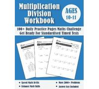 Math Blue Publi Multiplication And Division Year 6 Maths Challenge - (Tascabile)