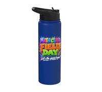 Math Class Let the games Begin Field Day Stainless Steel Insulated Water Bottle