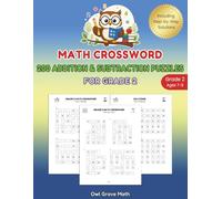 Math Crossword Puzzles for Grade 2: 200 Addition & Subtraction Challenges and Crossmath Fun: Addition and Subtraction Challenges | Crossmath, Criss ... and Classroom Activities for Grade 2