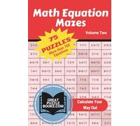 Math Equation Mazes: Volume Two: Easy Equations