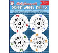 Math fluency with Speed Wheel Drills: Blank Speed Wheels worksheets for mastering addition, subtraction, multiplication and division in elementary grades