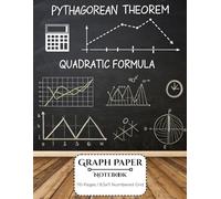 Math Formula Design - Numbered Grid Notebook: 8.5x11, 110 Pages - For Engineering, Math, Physics, Art, Flow Charts, Architects & Sketching