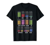 Math Fraction Test Tube STEM Educational Learning Maglietta
