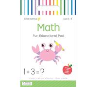 Math: Fun Educational Activity Pad With Carry Handle