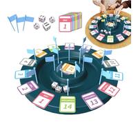 Math Games Kids, Educational Addition and Subtraction Toy, Interactive Learning Tool for Boys and Girls, Homeschooling, Elementary Students, Preschool Classroom Game, 9.65x9.65x0.94 inches