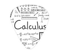 Math Geometry Geek Calculus Plettri per chitarra - Accessori per chitarra - Plettri per chitarra acustica Chitarra elettrica Basso per uomo Donna Chitarrista Professionista Musicisti e principianti