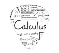 Math Geometry Geek Calculus Plettro per chitarra, 12 pezzi, accessori per chitarra, pickup adatto per chitarra Yukriri e altri