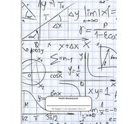 Math Graph Notebook 1 cm Squares - Large 8.5 × 11 in Paper for Students and Teachers: Classic Math Notebook with 1 cm Grid Lines | Perfect for Math, ... | Part of the Aisha Tan Education Series