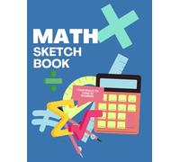 Math Grid Notebook | Quad Ruled Graph Paper for Notes, Equations & Diagrams