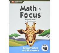 Math in Focus Extra Practice and Homework Grade 4