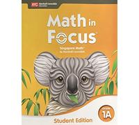 Houghton Mifflin Harcourt – Math in Focus Grade 1 – Edizione Studente Volume A – 2020 – Tascabile