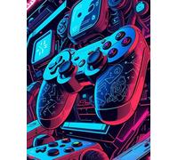 Math is a Numbers Game: Fun Gamer-Inspired Math Notebook for Kids, Students & Teachers