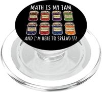 Math Is My Jam And I'm Here To Spread It Algebra Geometria PopSockets PopGrip per MagSafe