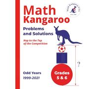 Math Kangaroo U Math Kangaroo Problems and Solutions - Grades 5 & 6 (Tascabile)