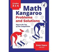 Math Kangaroo U Math Kangaroo Problems and Solutions - Grades 3 & 4 (Tascabile)
