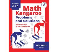 Math Kangaroo U Math Kangaroo Problems and Solutions - Grades 3 & 4 (Tascabile)