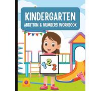 math kindergarten workbook, number tracing and counting activity book for kindergarten and preschool | 8.5 x 11 inches, Over 20 math activities for ... for kids | for summer and back to school