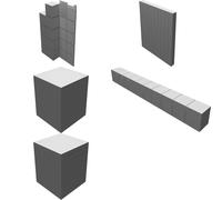 Math Learning Base Ten Blocks Set for Elementary Education - Adjustable Scale