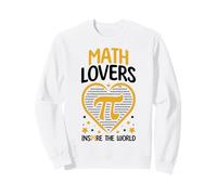 Math Love Ispirare Il Mondo 3.14 Giornata della Matematica Pi Day Felpa