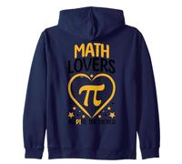 Math Love Ispirare Il Mondo 3.14 Giornata della Matematica Pi Day Felpa con Cappuccio